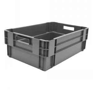 Standard Euro Box 60cm Solid Sides & Base 40 Litre